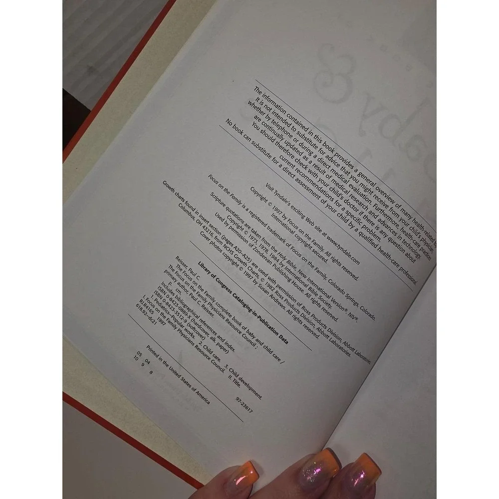 The Focus on the Family Complete Book of Baby & Child Care, a comprehensive